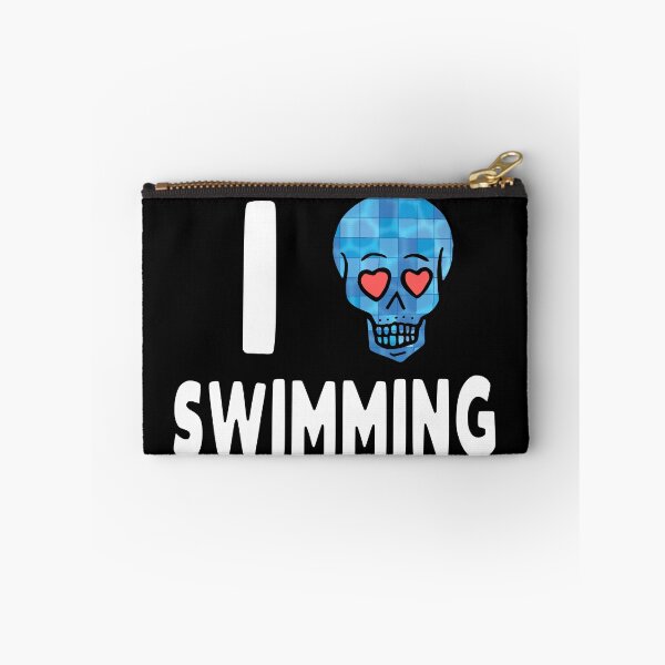 Item preview, I Love Swimming Skull designed and sold by Watersolution.
