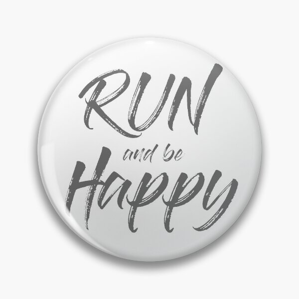 Item preview, Run and be Happy designed and sold by FineTipCreative.