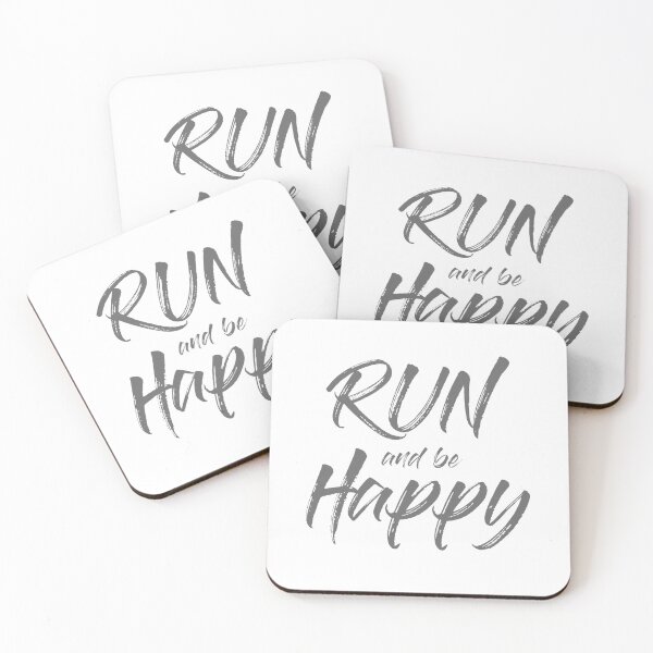Item preview, Run and be Happy designed and sold by FineTipCreative.