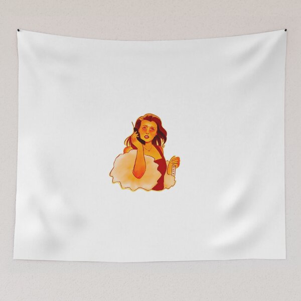 Item preview, Cher from Clueless in dark orange/ red palette  designed and sold by Paintingourway.