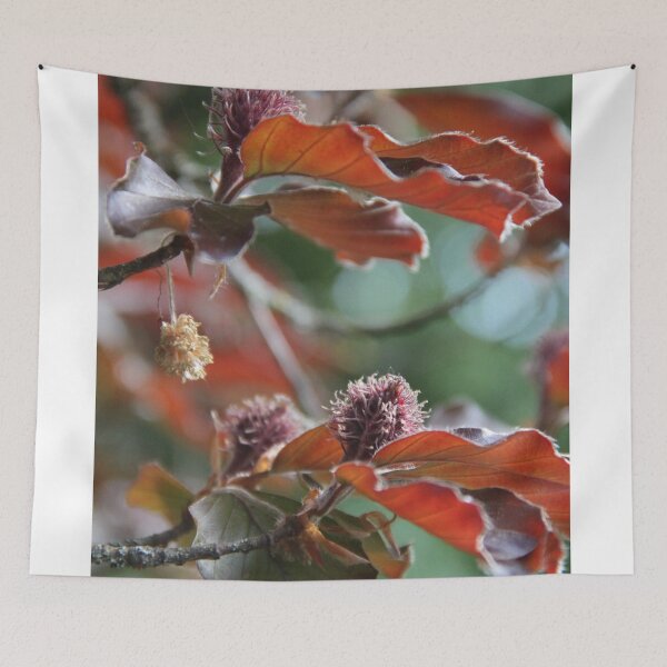 Item preview, Purple common beech tree spring branches buds	 designed and sold by EstelleRossetti.