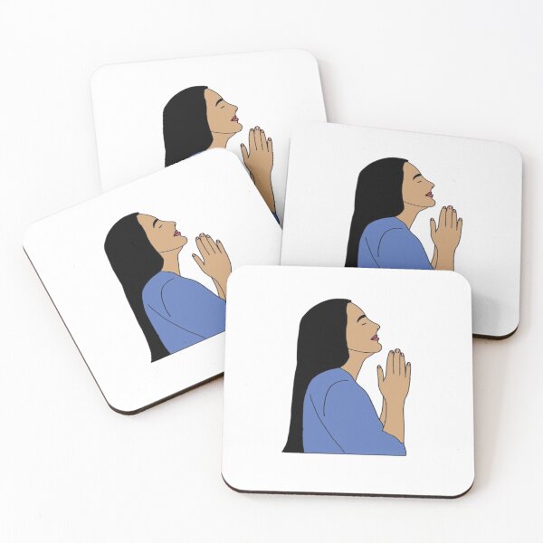 Item preview, Praying Girl Amnesty International Religious Freedom Fundraiser  designed and sold by babykissart.