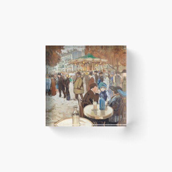 Item preview,  boulevard de Clichy by Louis Abel-Truchet (1857-1918) designed and sold by brushandframes.
