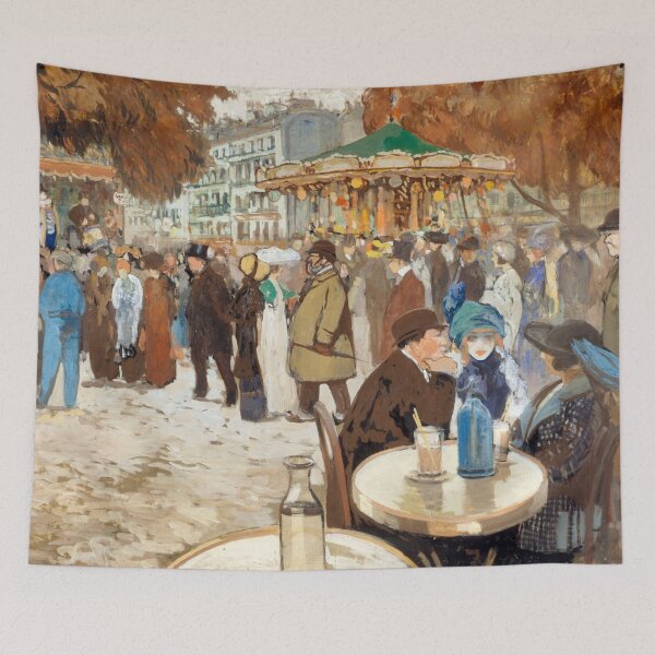 Item preview,  boulevard de Clichy by Louis Abel-Truchet (1857-1918) designed and sold by brushandframes.