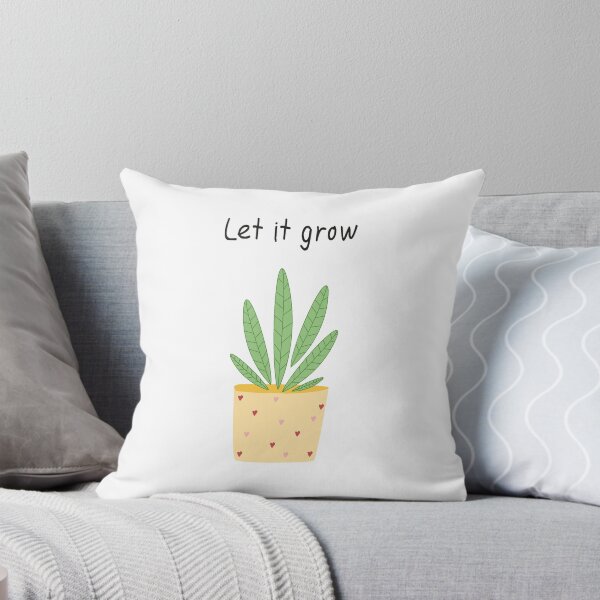 Item preview, Let it grow, botanical illustration designed and sold by ColorsHappiness.