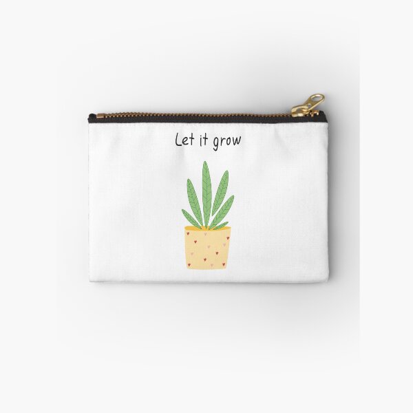 Item preview, Let it grow, botanical illustration designed and sold by ColorsHappiness.