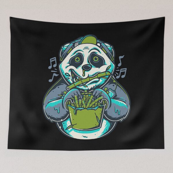 Aperçu de l'œuvre Hungry Panda créée et vendue par Vector Scout Lab.