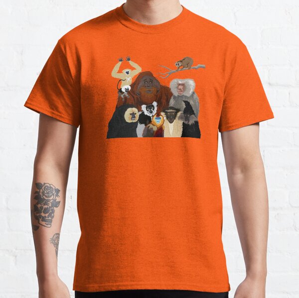 Ich bin dankbar für Primaten Classic T-Shirt