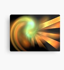 Photon Rays Metal Print