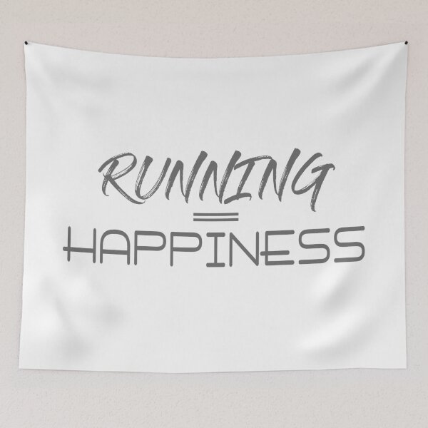 Item preview, Running equals Happiness designed and sold by FineTipCreative.
