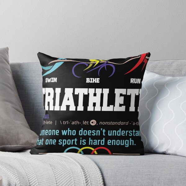 Item preview, Humorous Triathlon Gift design Sports Cycling Running designed and sold by Lisbob.
