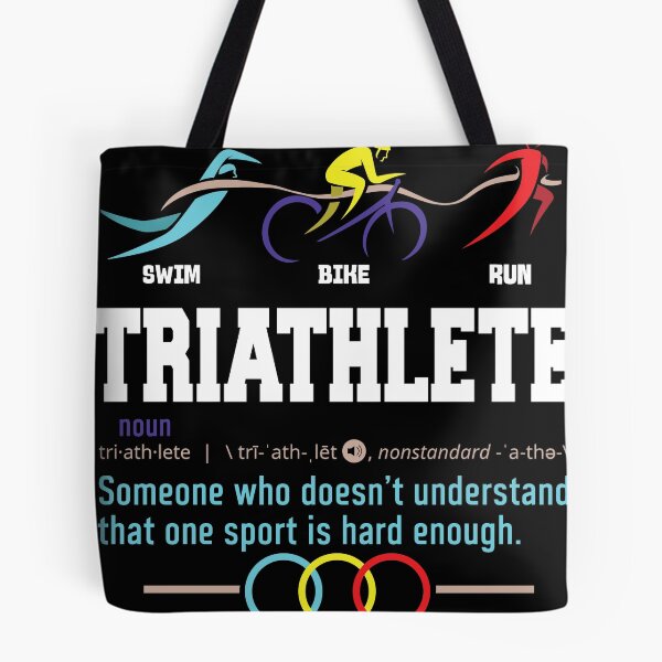 Item preview, Humorous Triathlon Gift design Sports Cycling Running designed and sold by Lisbob.