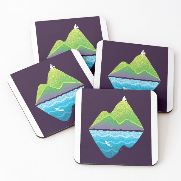 Item preview, Mountain and Sea designed and sold by elenei.