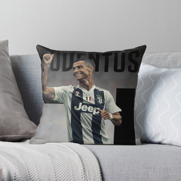 cristiano ronaldo drip jacket in italy Throw Pillow by Sebastolov