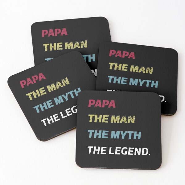 Item preview, Papa The Man The Myth The Legend Vintage Classic Father's Day Gift Idea designed and sold by wtfbba.