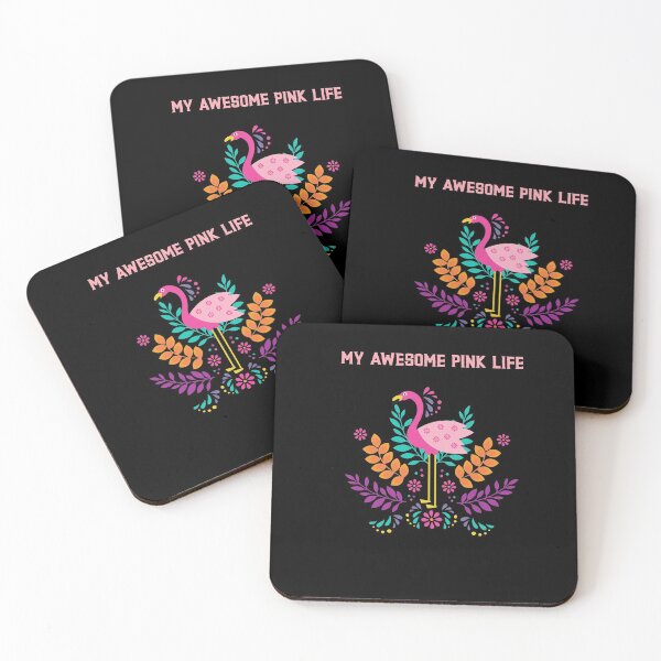 Item preview, Flamingo My Awesome Pink Life designed and sold by joabaj.