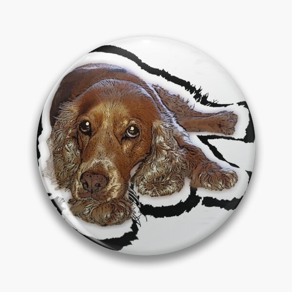Item preview, Cocker Spaniel Dog looks at me designed and sold by BisonPictures.
