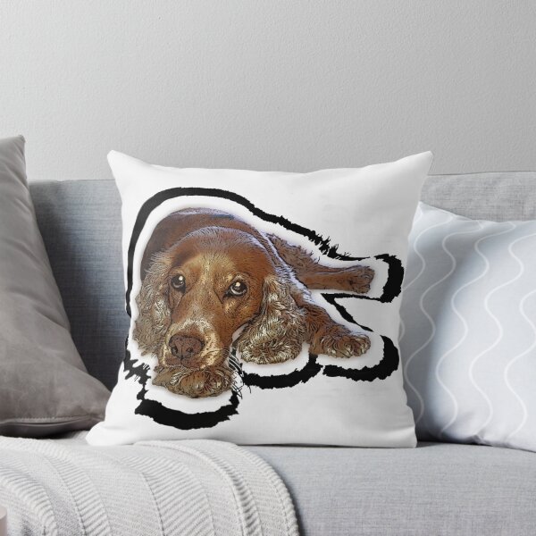 Item preview, Cocker Spaniel Dog looks at me designed and sold by BisonPictures.