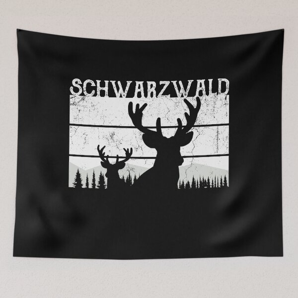 Item preview, Black Forest Nature Deer Fir designed and sold by shirti.