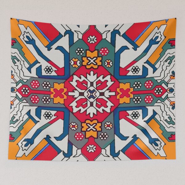 Item preview, Armenian Colorful Illustration designed and sold by doniainart.