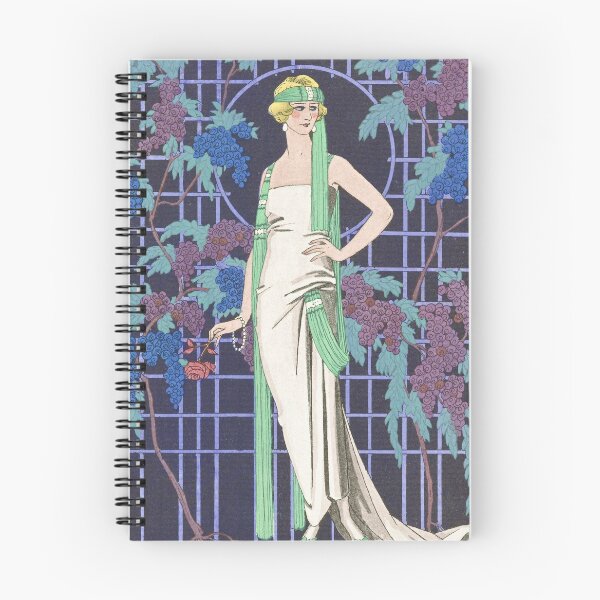 Artikelvorschau, 1920er Jahre Art Deco Fashion Illustration von George Barbier entworfen und verkauft von Vintage Wall Art.