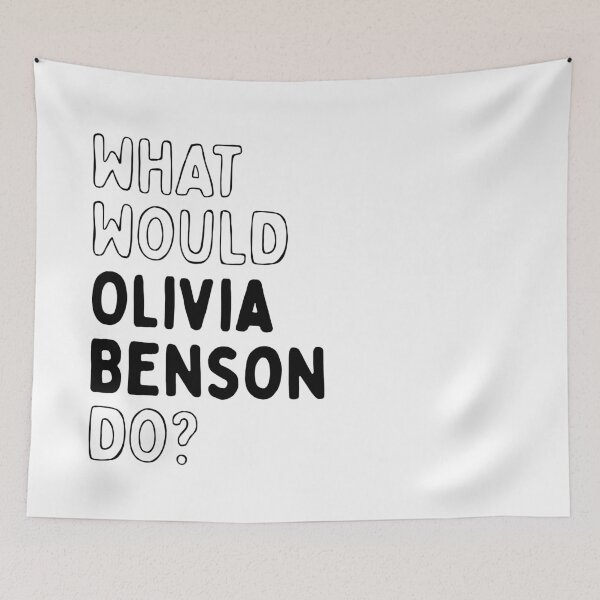 Item preview, What would Olivia Benson do? designed and sold by teamasthers.