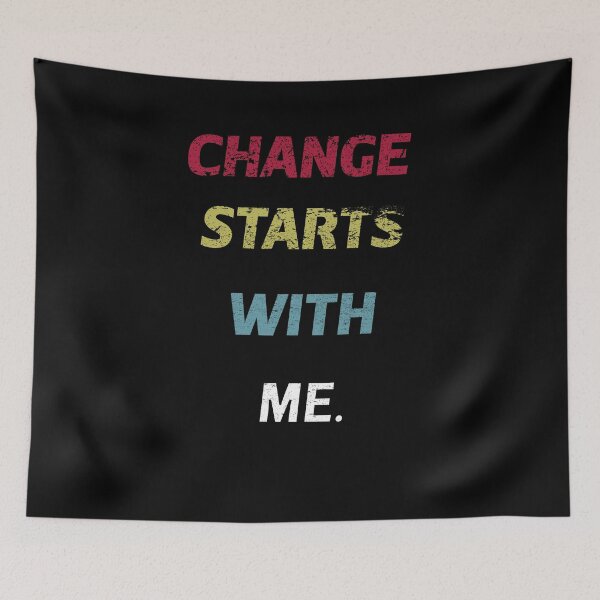Item preview, Change Starts With Me Cool Classic Vintage. designed and sold by wtfbba.