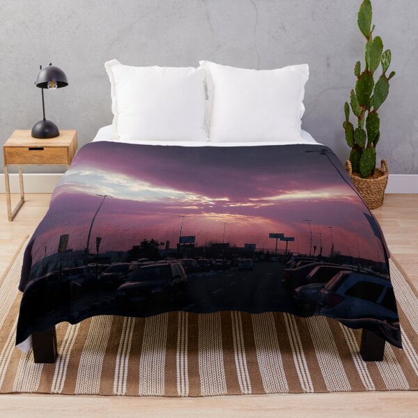 Item preview, Red and purple city night sky designed and sold by IlonaP99.