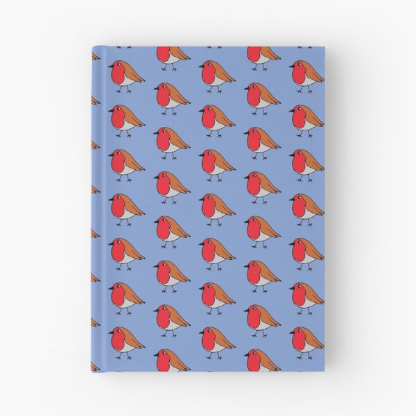 Artikelvorschau, Robin-Print auf Blau entworfen und verkauft von LittleBettyMakes.
