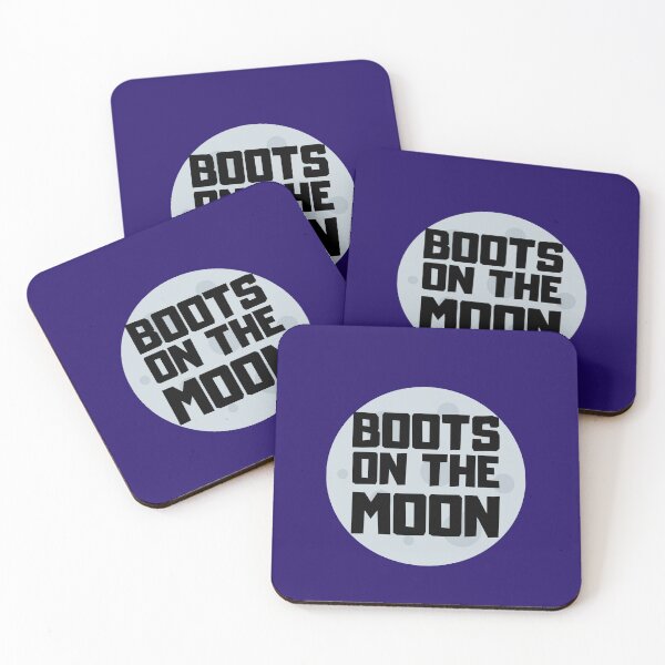 Item preview, Boots on the Moon II designed and sold by echoromeo.