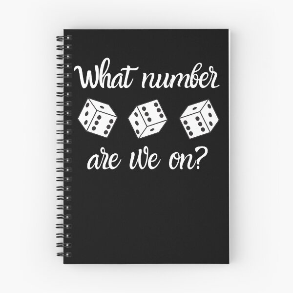 Item preview, What Number Are We On Bunco Dice designed and sold by MalibuSun.