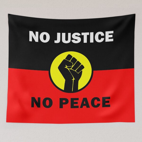 Item preview, No justice No peace - Aborigines designed and sold by ValentinaHramov.