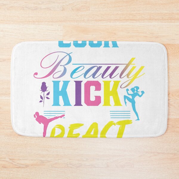 Item preview, Fun Look Beautiful Kick Like A Beast Kickboxing design designed and sold by Lisbob.