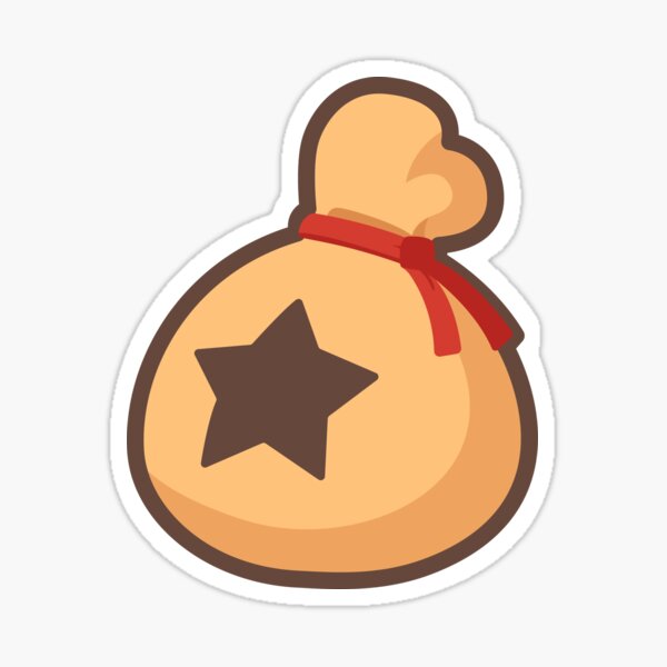 Download "Small Animal Crossing Bells Icon" Sticker by arnecke | Redbubble