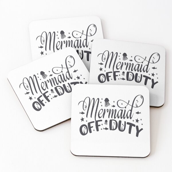 Item preview, Mermaid Off Duty. designed and sold by larssenhere.