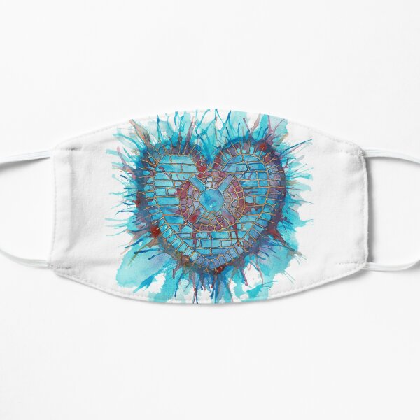 The Heart of Midlothian, By Heather Wood Flat Mask