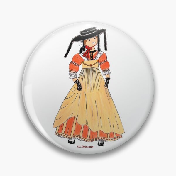 Item preview, Costume from South Jura, France designed and sold by Catherine Debusne.
