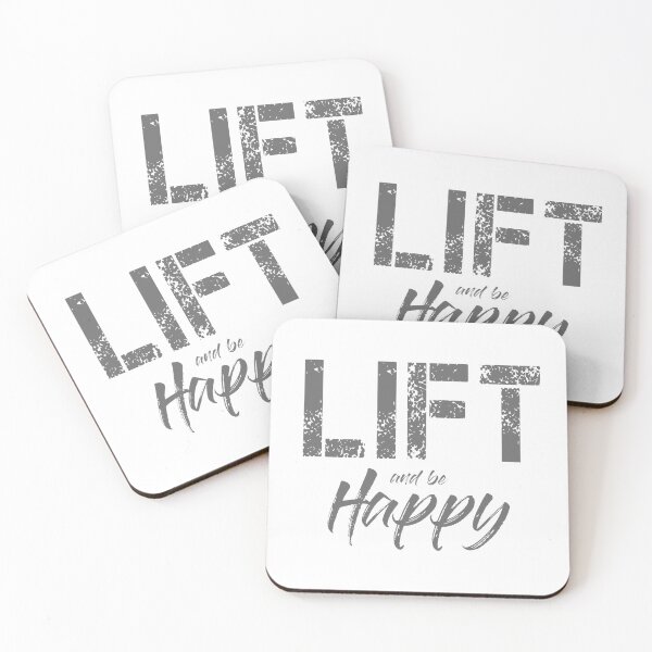 Item preview, Lift and be happy designed and sold by FineTipCreative.