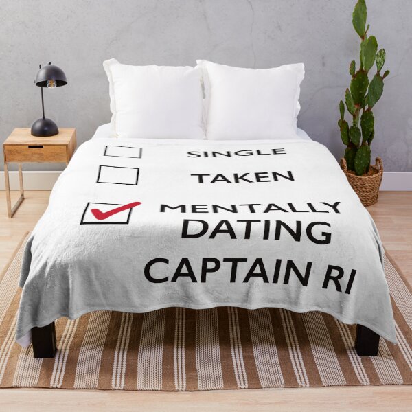 Item preview, SINGLE, TAKEN, MENTALLY DATING CAPTAIN RI designed and sold by LoveAlwaysLexy.