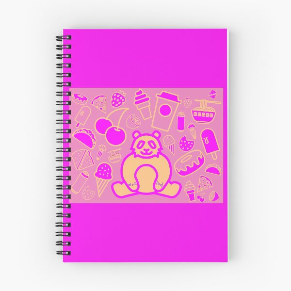 Item preview, Well Fed Panda Pinks  designed and sold by Summersteg.