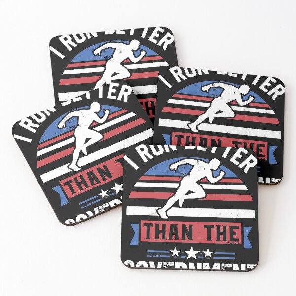 Item preview, Funny I Run Better Than The Government Gift graphic designed and sold by Lisbob.