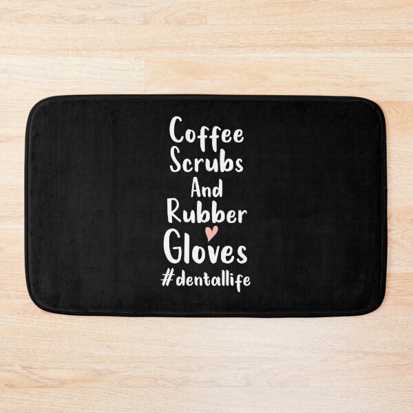 Item preview, Dental Hygienist, Coffee Scrubs And Rubber Gloves dental life, Dental Assistant , Graduation Gift, Dental Hygienist Gift, RDH Gift, Dentist heart syle  designed and sold by Chamssou.