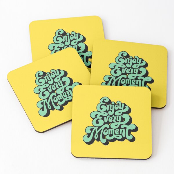 Item preview, ENJOY EVERY MOMENT GROOVY DESIGN designed and sold by Picspot.