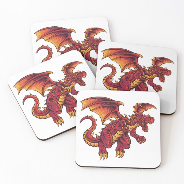 Item preview, Angry Red Dragon designed and sold by Vector Scout Lab.