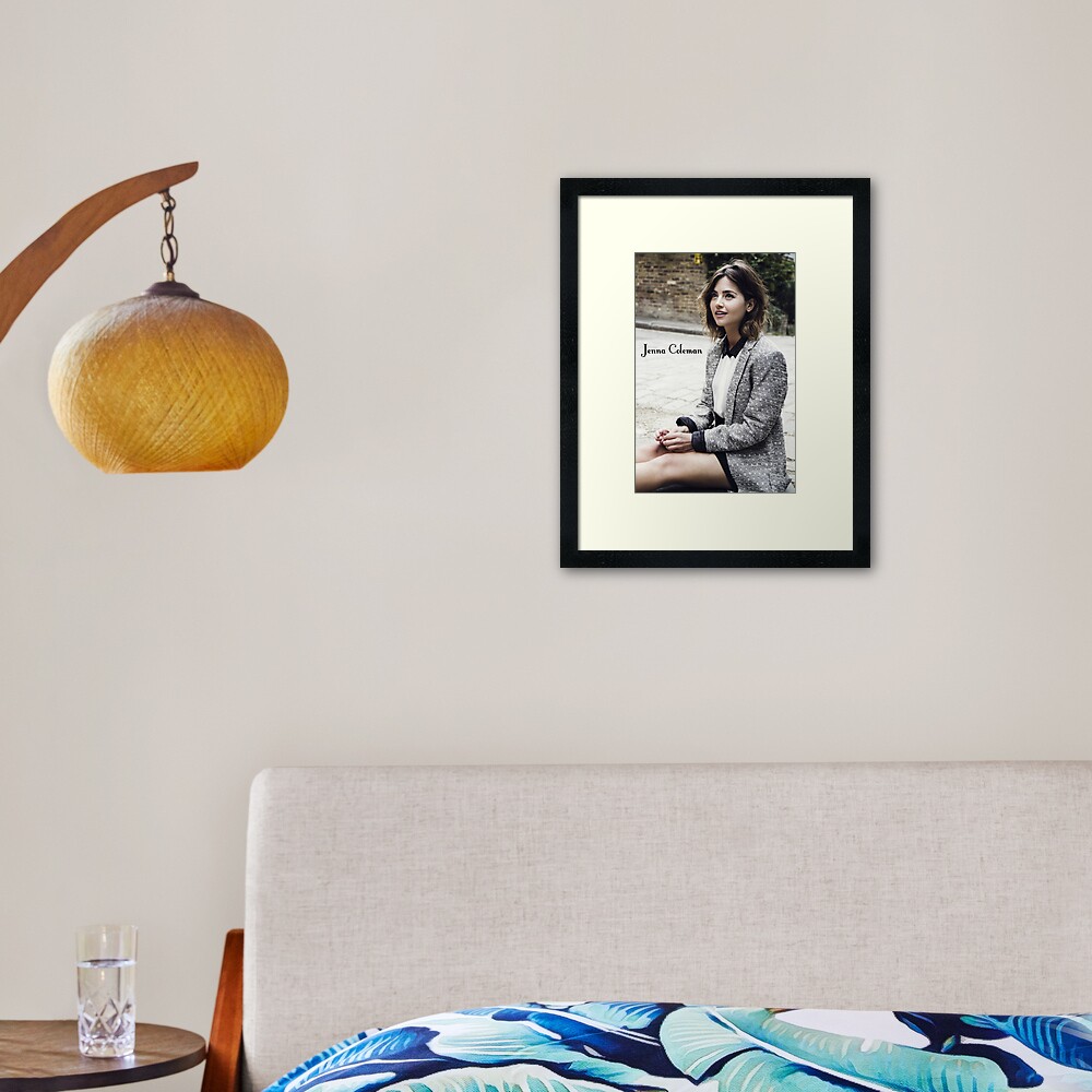 Item preview, Framed Art Print designed and sold by clarawatchestv.