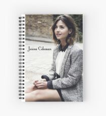 Jenna Coleman Spiral Notebook