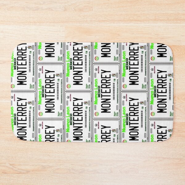 Item preview, monterrey nuevo leon licence plate  designed and sold by viviann morales.