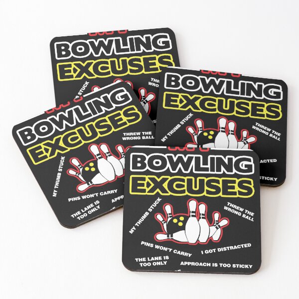 Item preview, Funny Bowling Excuses Gift design 4 Bowlers Who Need Excuses designed and sold by Lisbob.