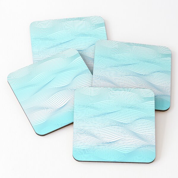 Item preview, Blue Wave Pattern designed and sold by kmwinchell.