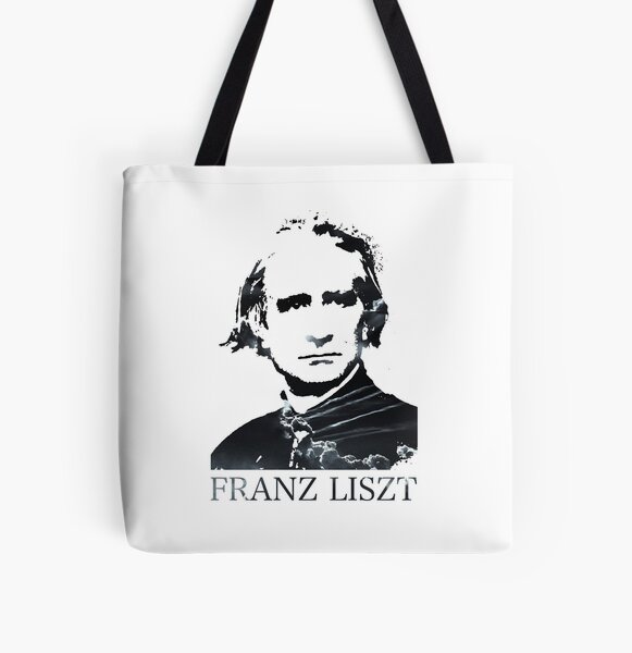 Franz Liszt giving piano recital Tote Bag for Sale by